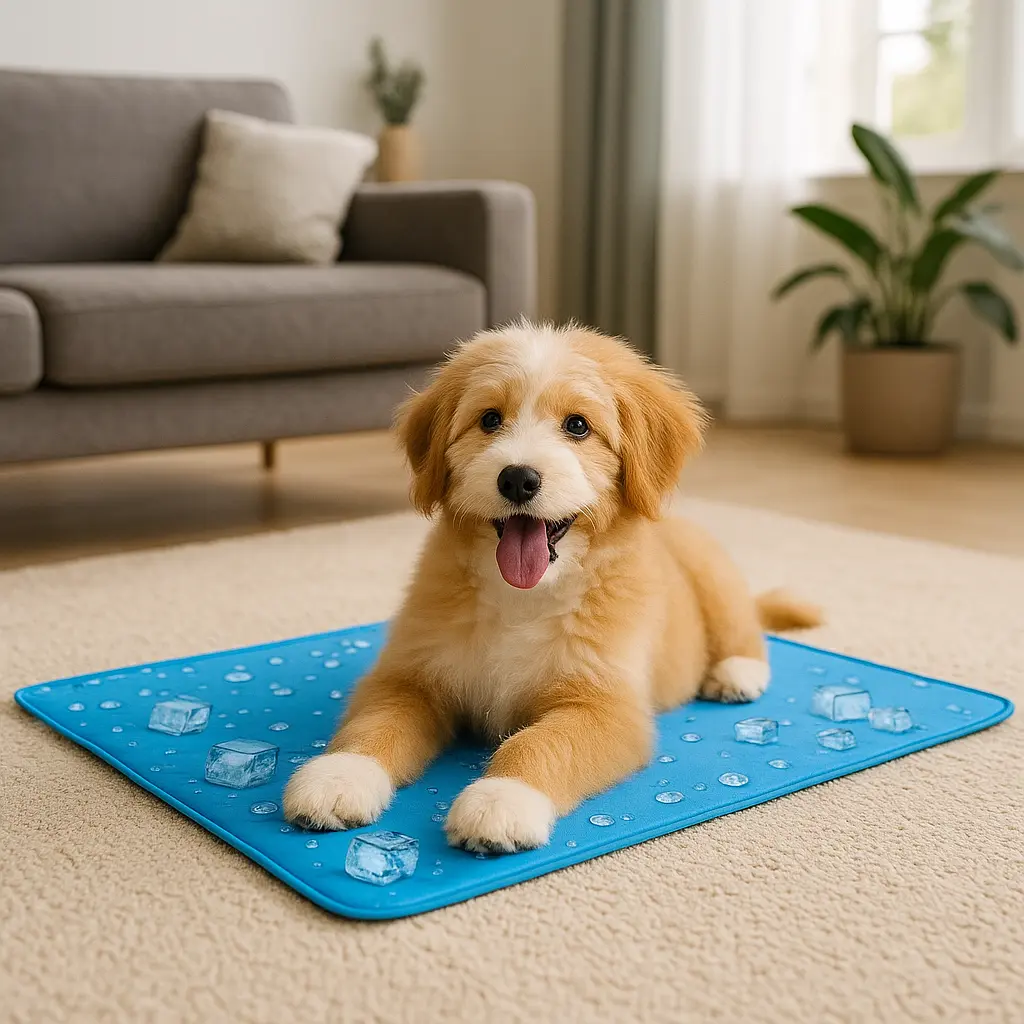 Tapis Rafraîchissant Chien – Fraîcheur Instantanée