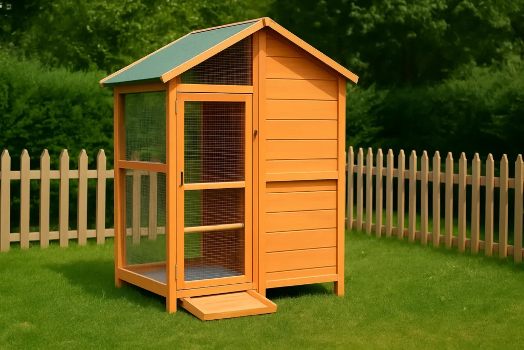 Volière pour Calopsitte en Bois – Spacieuse et Robuste