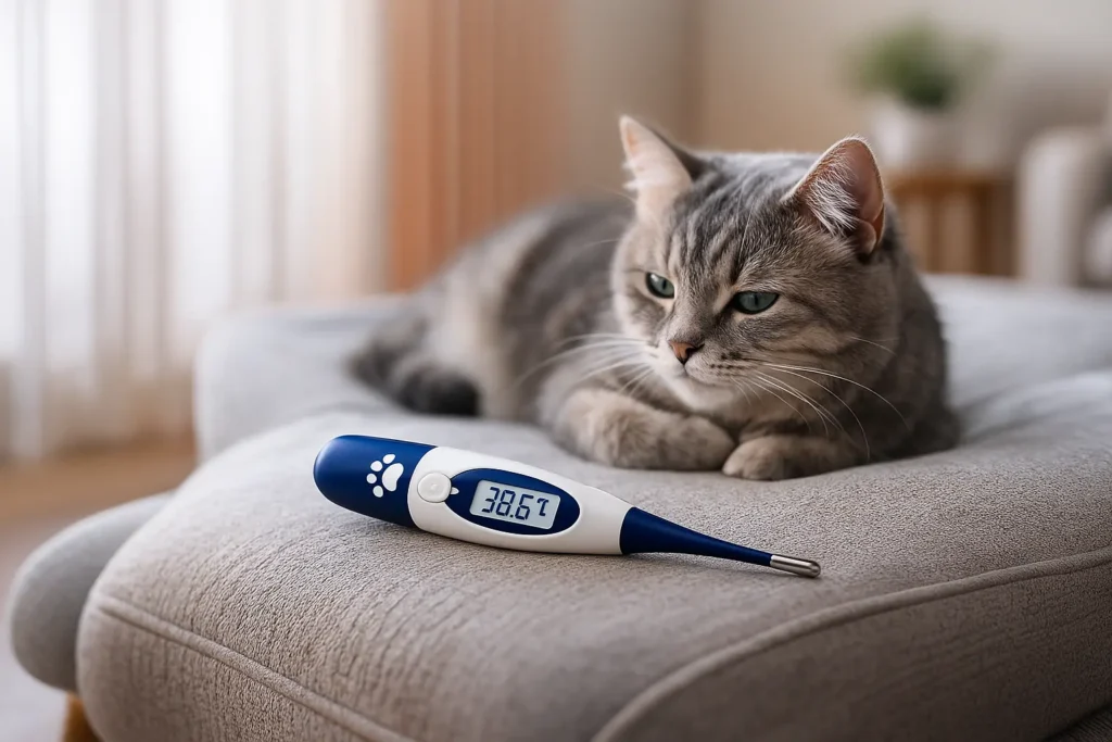 Thermomètre Chat – Prise de Température Facile
