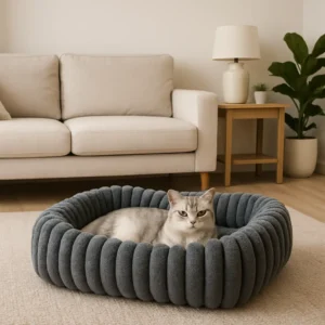 Panier Orthopédique pour Chat – Confort, Soutien & Bien-Être