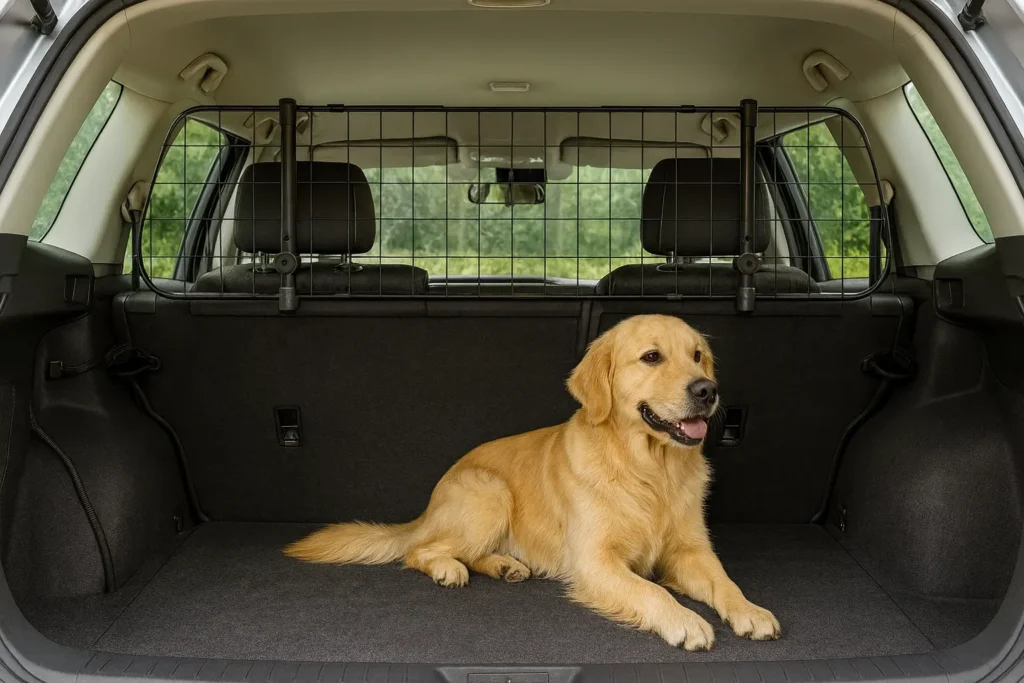 Grille Pare-Chien pour Voiture – Voyagez en Toute Sécurité