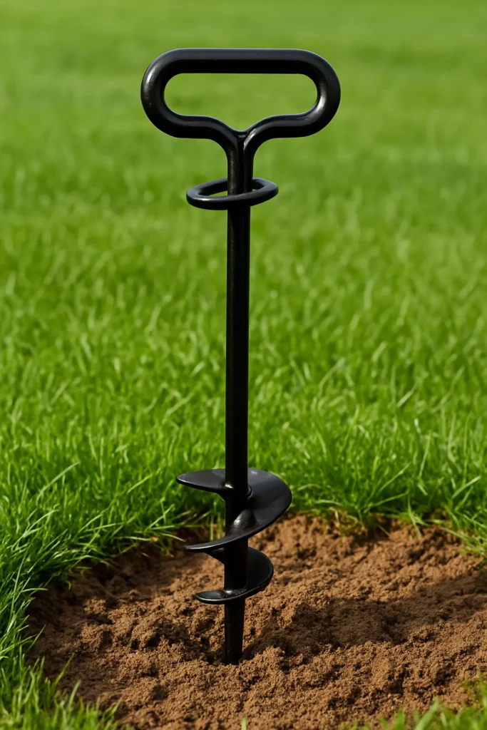 Piquet pour Chien Solide – Fixation Extérieure Sécurisée