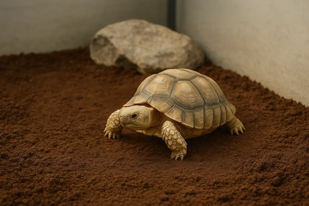 Substrat pour Tortue Terrestre – Sol Sain et Naturel