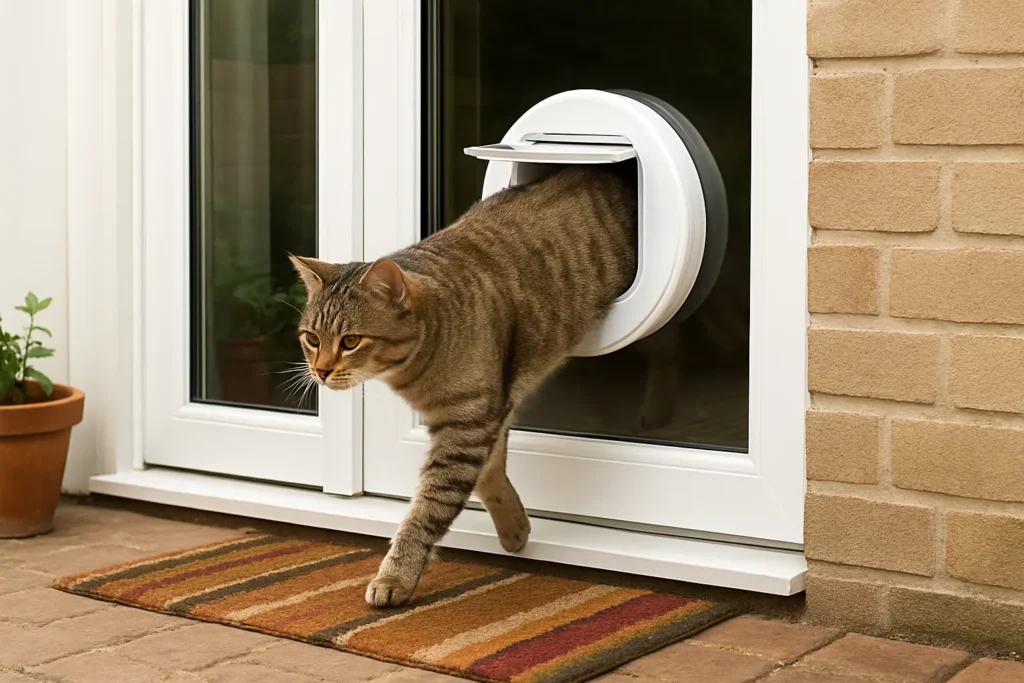 Chatière Électronique pour Chat avec Puce – Sécurité et Liberté