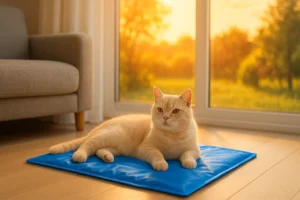 Tapis Rafraîchissant pour Chat – Confort Naturel et Fraîcheur d’Été