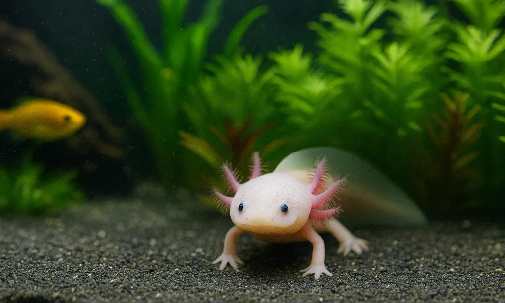 Substrat Aquarium Axolotl – Sable Naturel Sécurisé