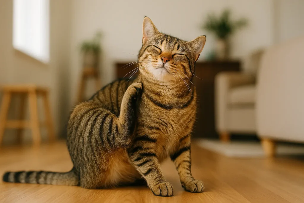 Puces chez le chat : symptômes, causes et solutions rapides