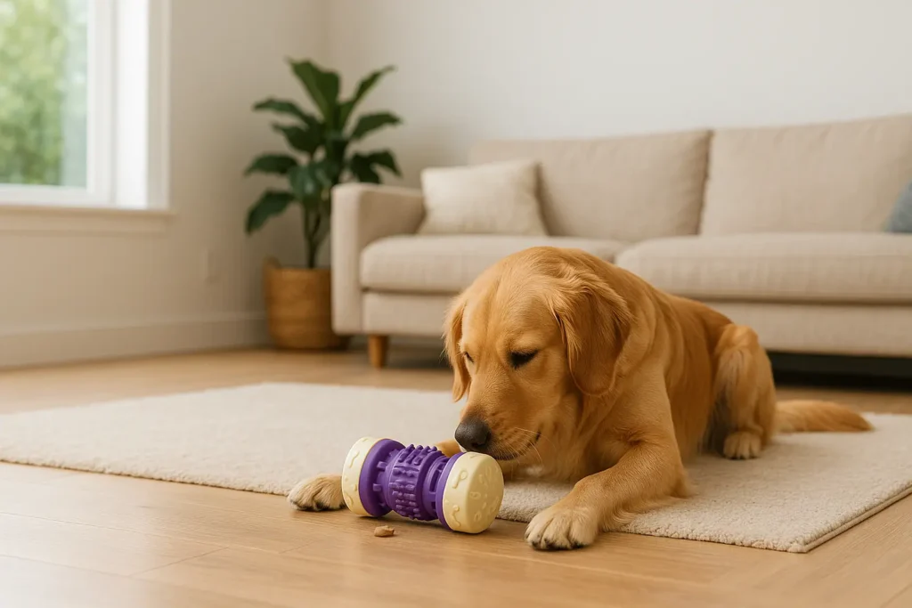 Jouet interactif pour chien – Distributeur de friandises