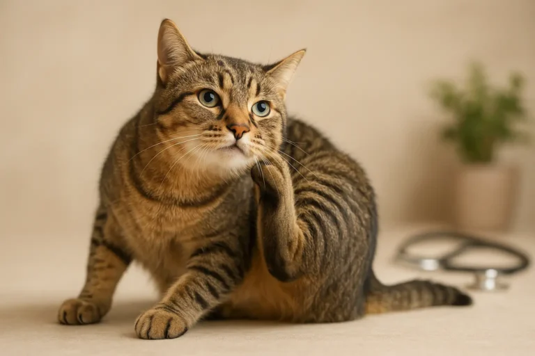 Pourquoi mon chat se gratte ? Les 7 causes les plus courantes