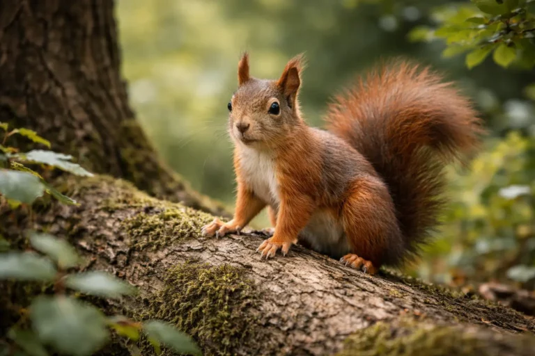 Présentation de l’écureuil : un mammifère sauvage vif et agile