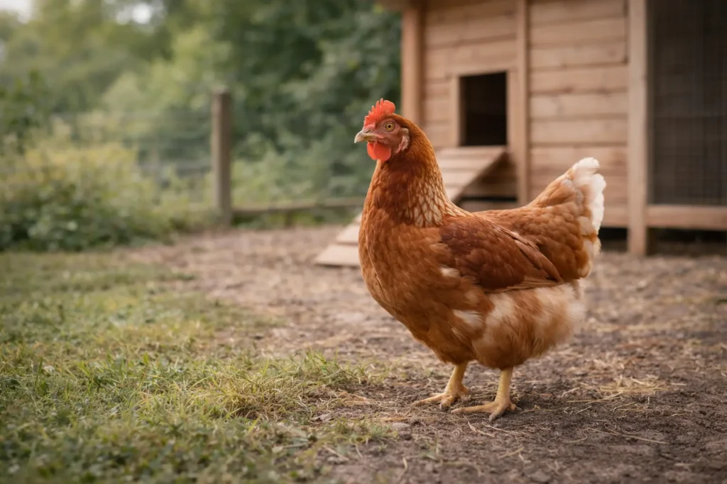 Présentation de la poule : un animal domestique rustique et sociable