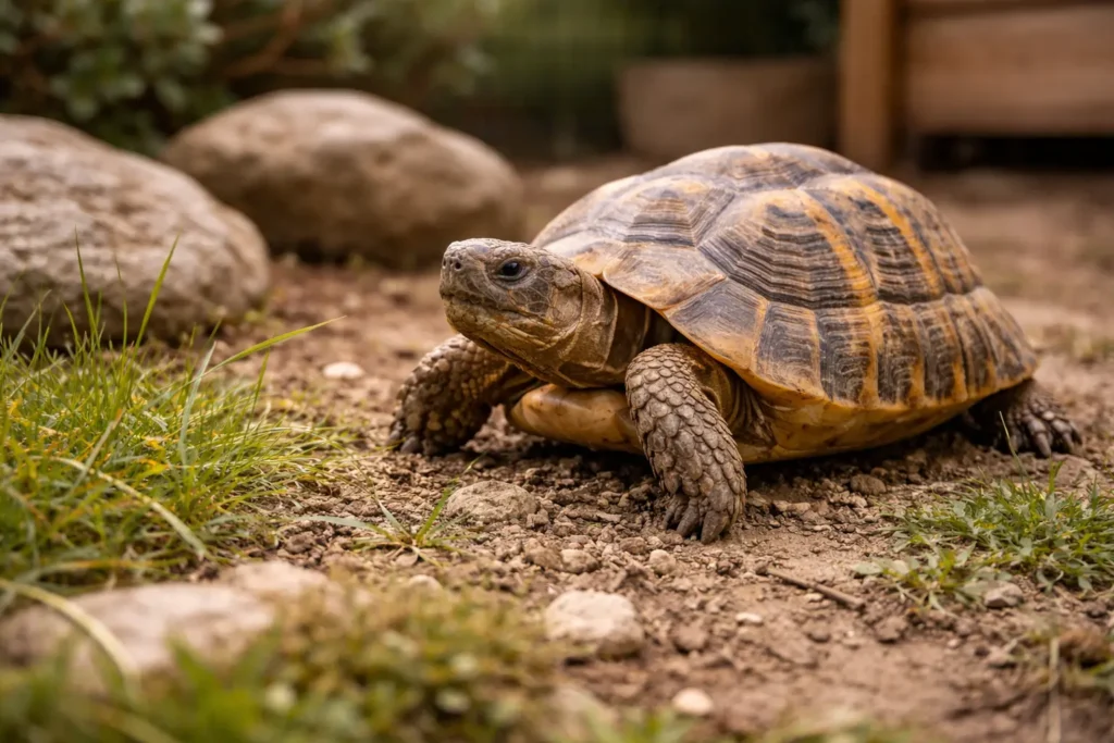 Présentation de la tortue terrestre : caractéristiques, besoins et mode de vie