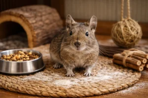 Terre de diatomée pour octodon – Entretien naturel