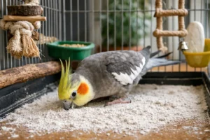 Terre de diatomée pour calopsitte – Entretien naturel