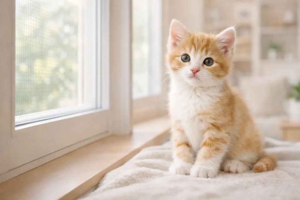 Faut-il assurer un chaton d’intérieur qui ne sort pas