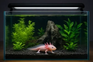 Lampe d’aquarium pour axolotl – Éclairage LED pratique, sûr