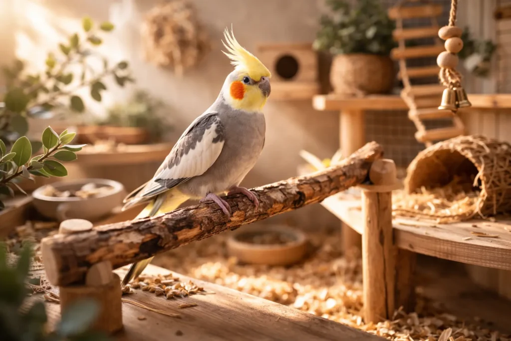 Besoins essentiels de la calopsitte : ce qu’il faut absolument connaître