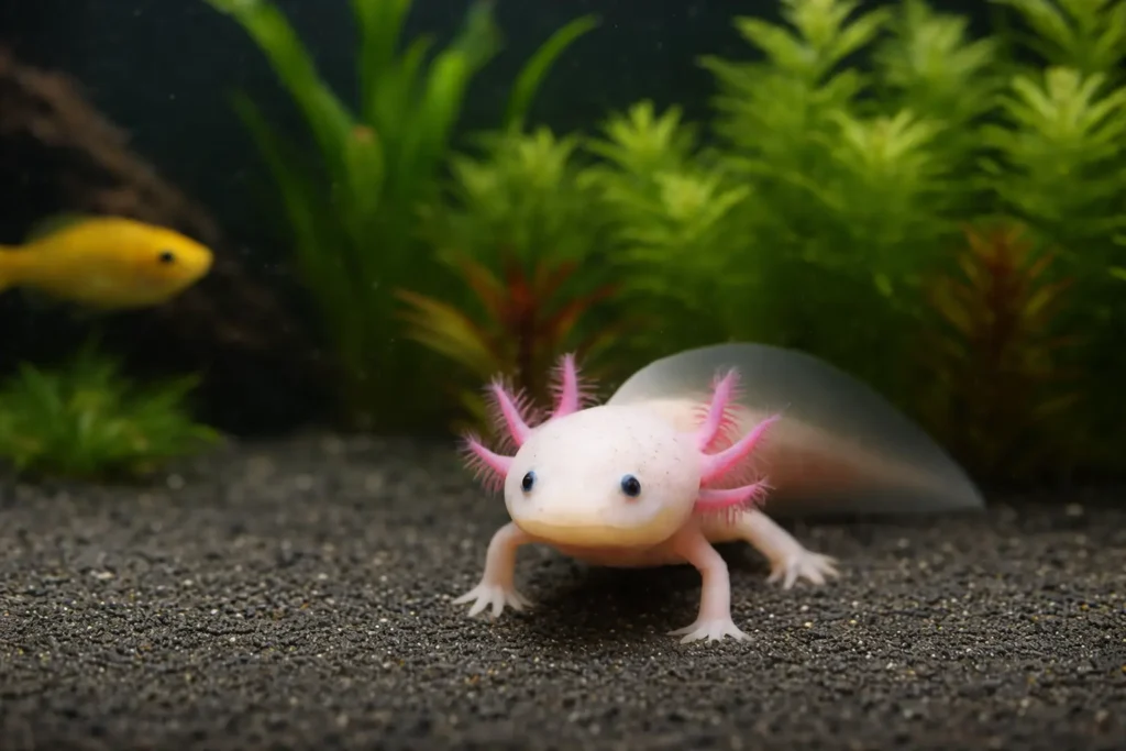 Substrat Aquarium Axolotl – Sable Naturel Sécurisé