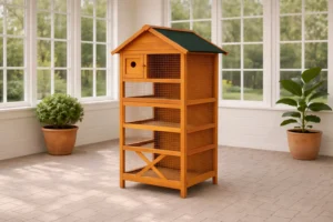 Volière pour Calopsitte Pas Chère – Bois Naturel Extérieur