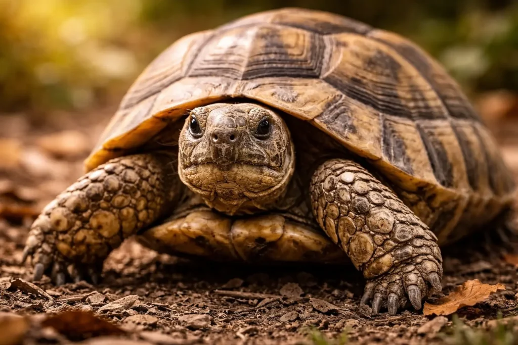 Caractéristiques de la tortue terrestre : tout comprendre sur ce reptile calme et résistant