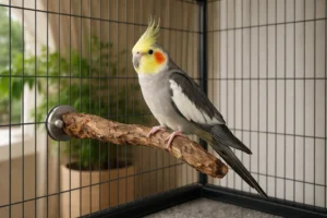 Perchoir pour Calopsitte en Bois Naturel | Lot de 5