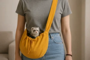 Sac de Transport pour Furet – Confort et Proximité Assurée