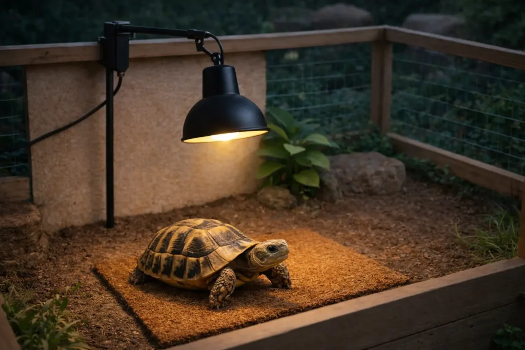 Lampe Chauffante pour Tortue Terrestre – UVB et Chaleur
