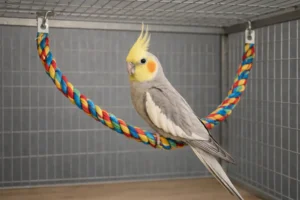 Corde Élastique pour Calopsitte – Solide et Sécurisée
