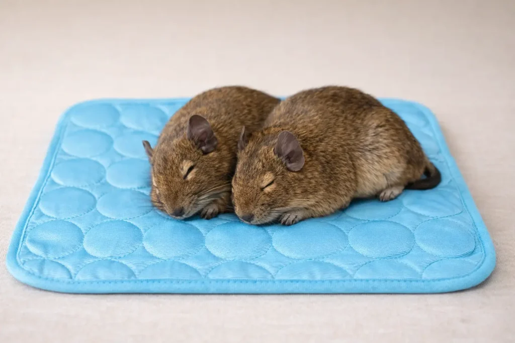 Tapis Rafraîchissant pour Octodon – Fraîcheur & Confort