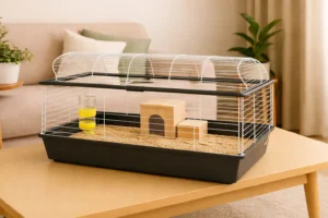 Cage pour Octodon avec Accessoires – Pratique