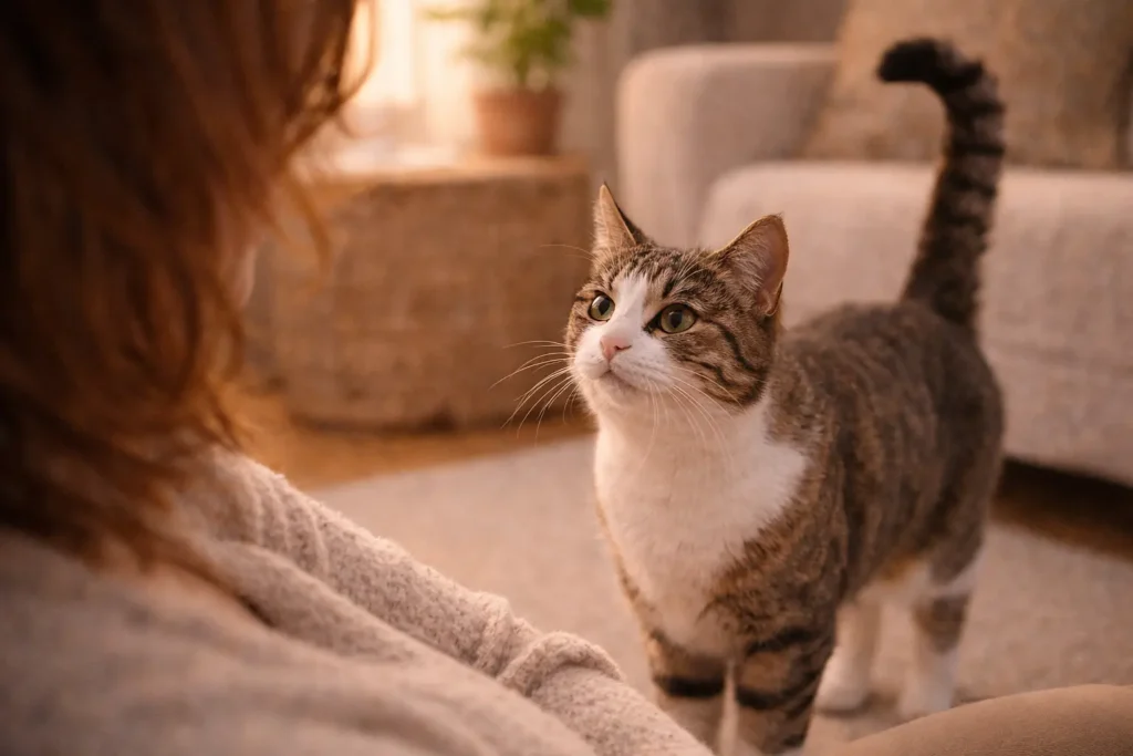 langage du chat communication comportement queue oreilles chat