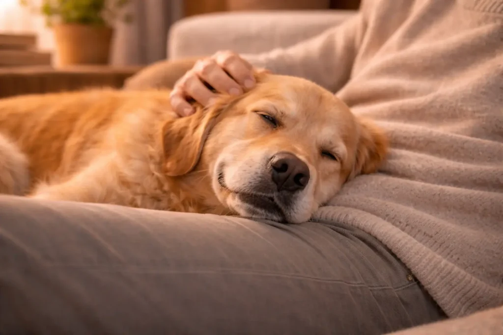 lien entre le chien et l humain relation apaisée chien domestique