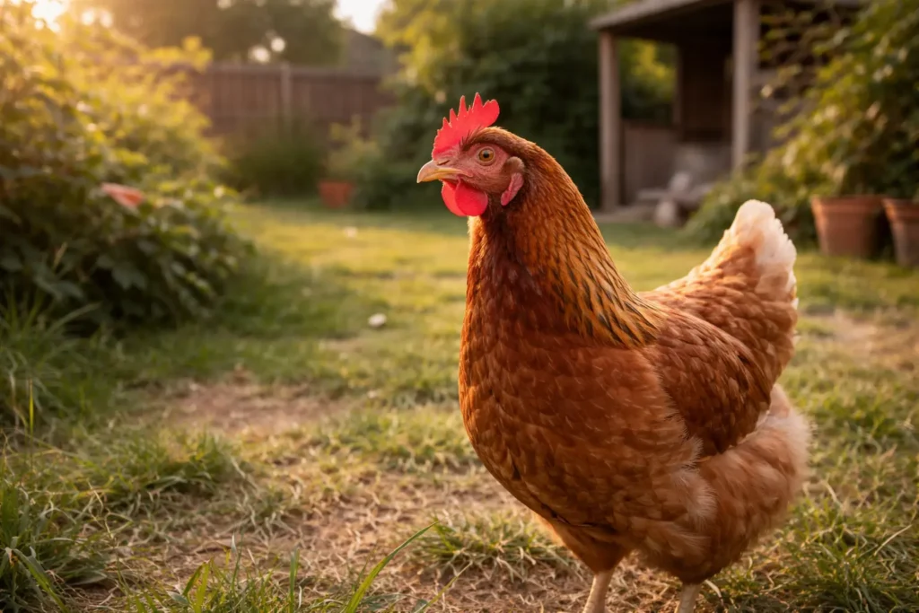 comportement poule communication langage poule attitude corps