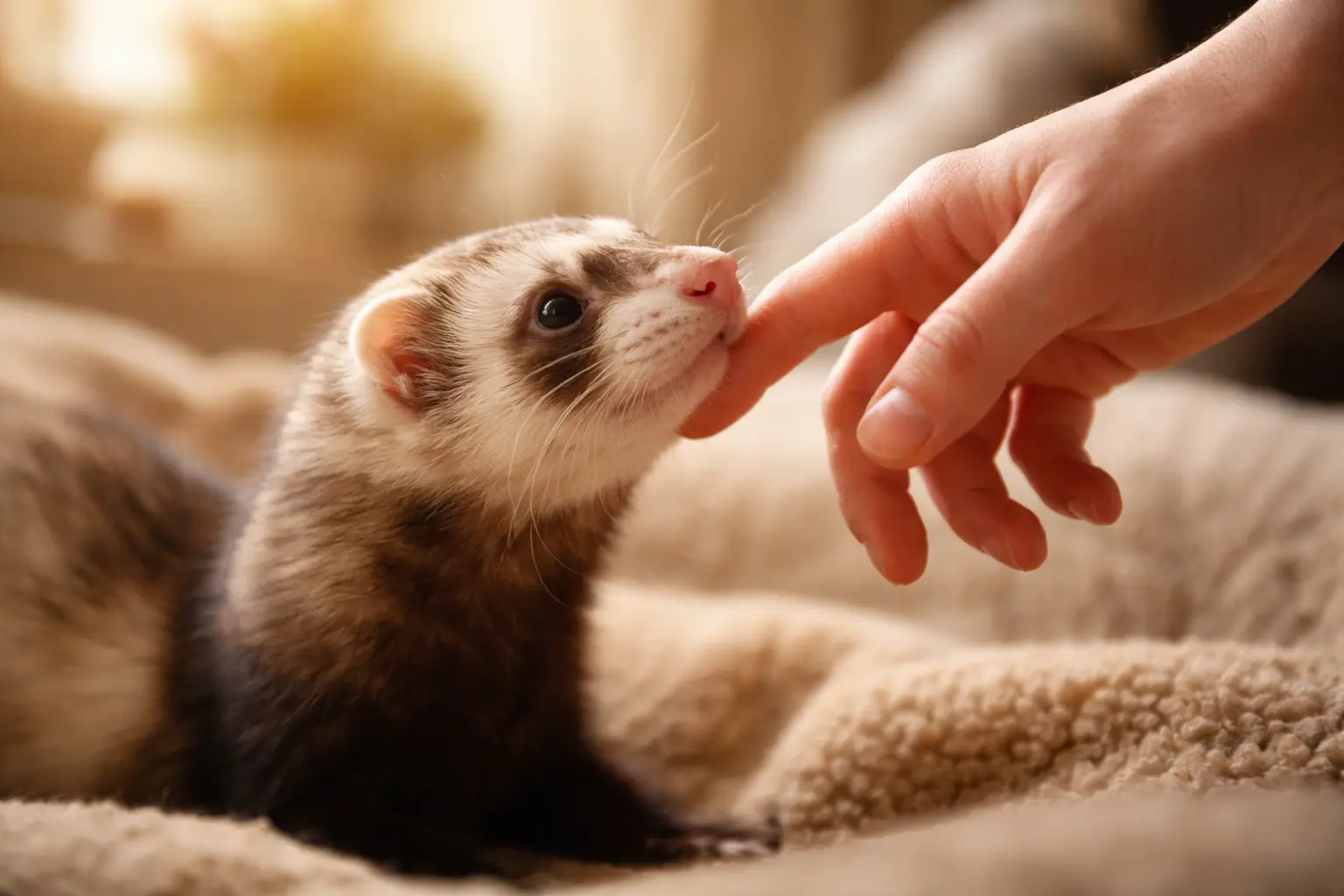 Relation furet humain : créer un lien fort et comprendre son comportement