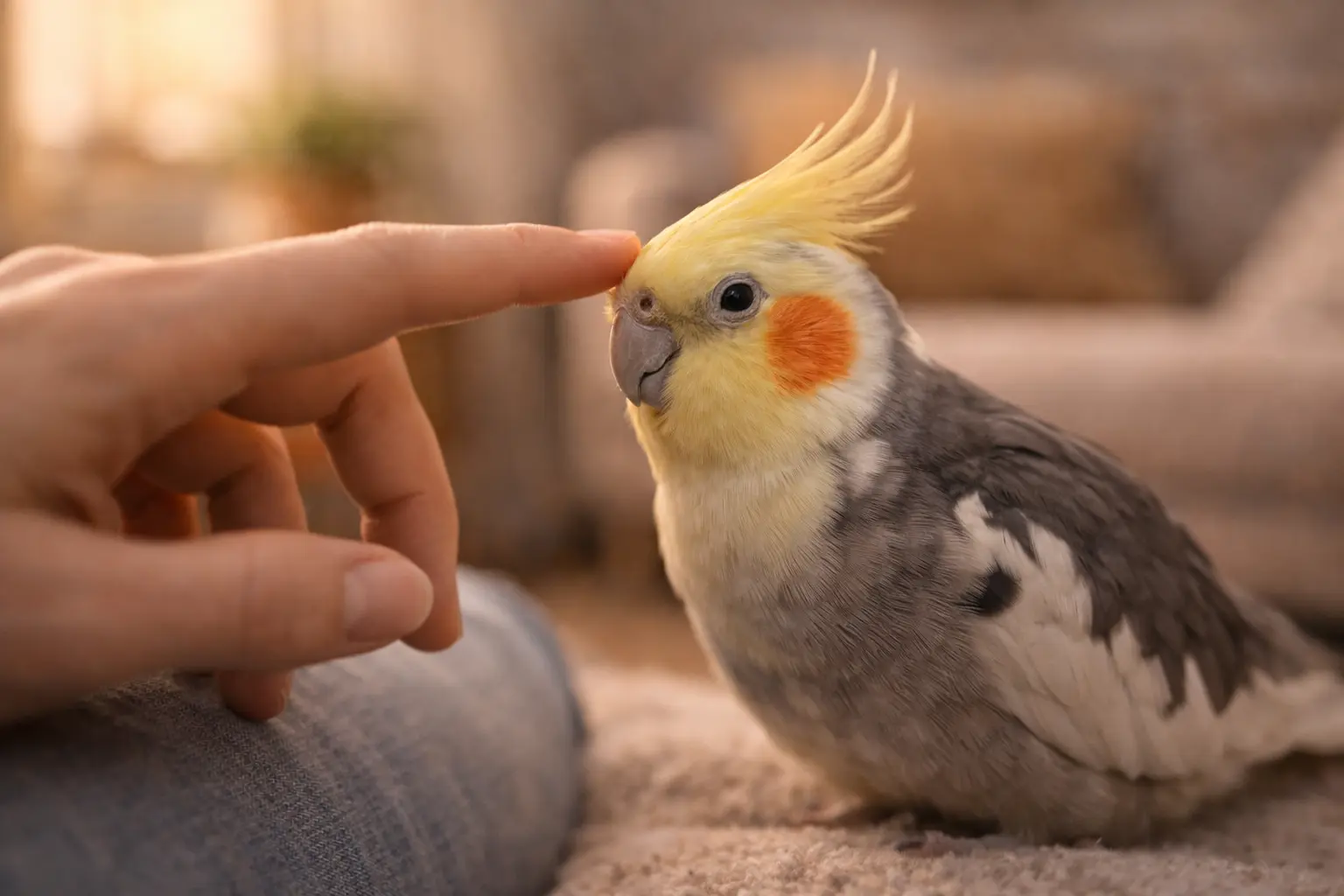 Relation entre la calopsitte et l’humain : comprendre et créer un lien fort