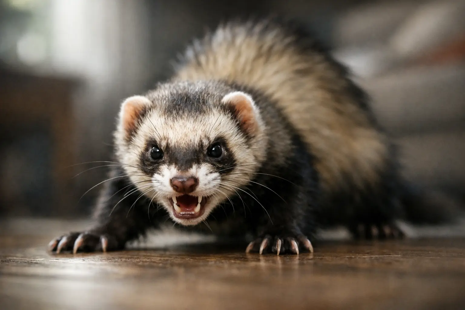 Furet agressif : pourquoi il mord et comment réagir efficacement