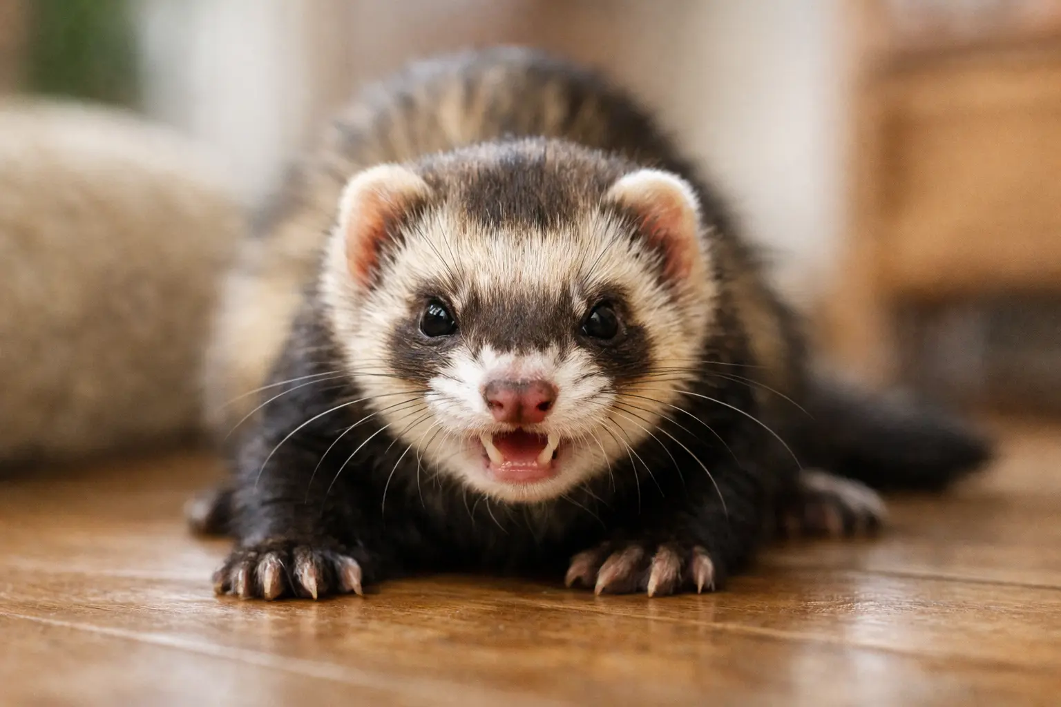 Furet jeu ou agressivité : comment savoir s’il joue ou attaque