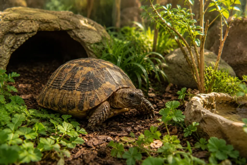 comment limiter stress tortue terrestre