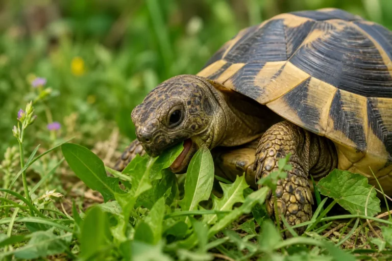 Alimentation de la tortue terrestre : quoi donner et éviter