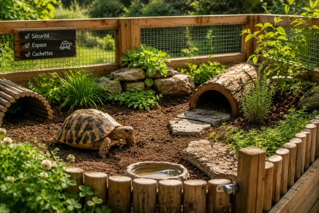 securiser environnement tortue terrestre