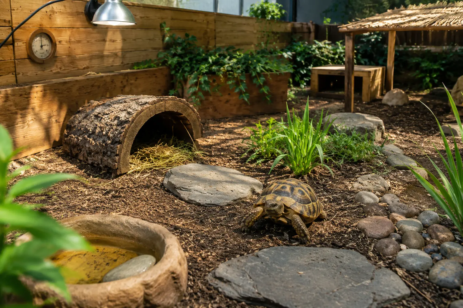 Comment calmer une tortue terrestre stressée ?