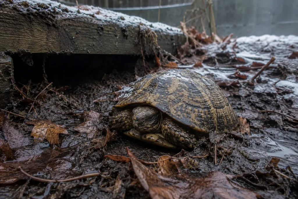 risque mauvaise hibernation tortue terrestre