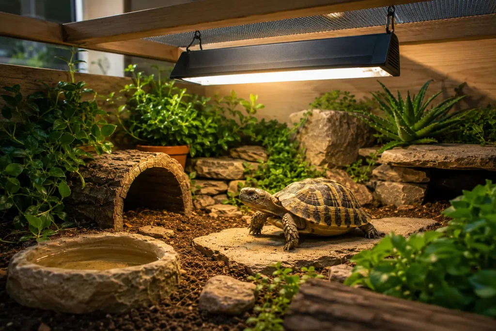 choisir lampe uvb tortue terrestre