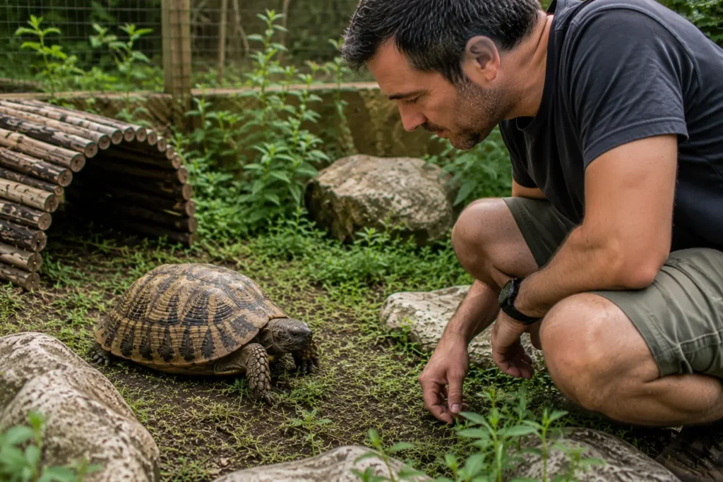bien comprendre comportement tortue terrestre
