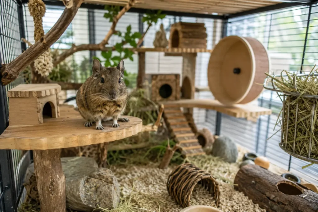 Habitat de l'octodon : comment créer un environnement adapté à ses besoins ?