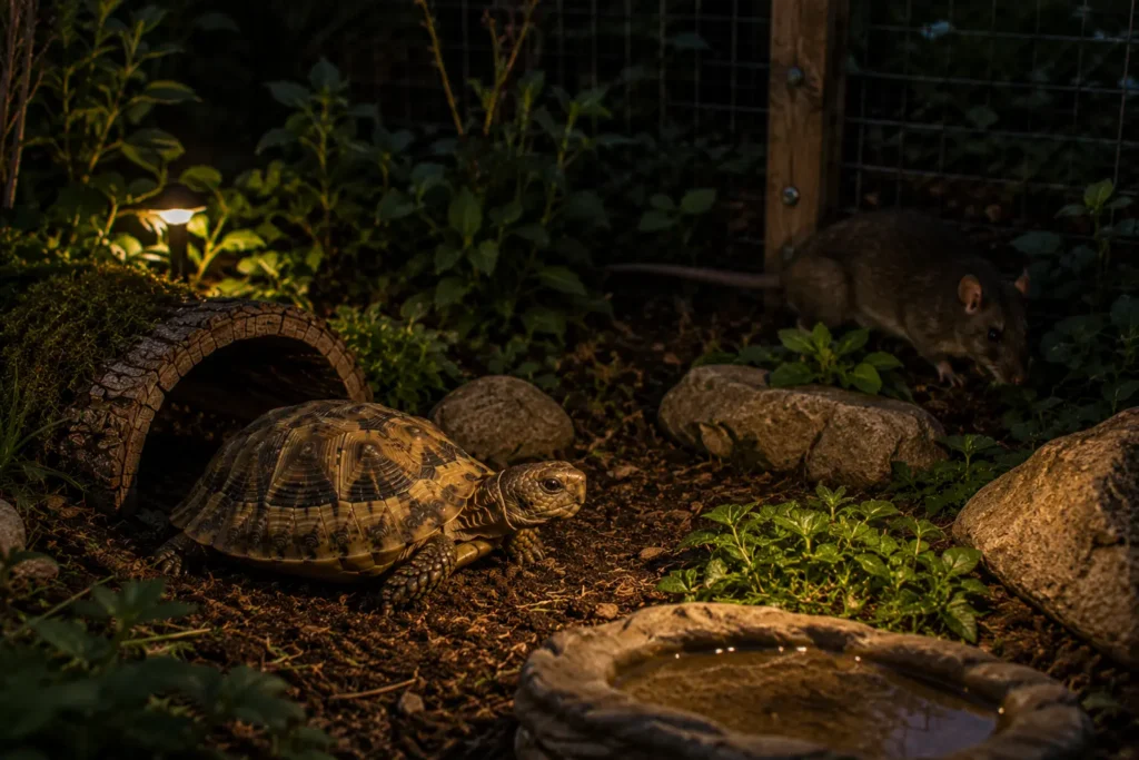 rat danger tortue terrestre