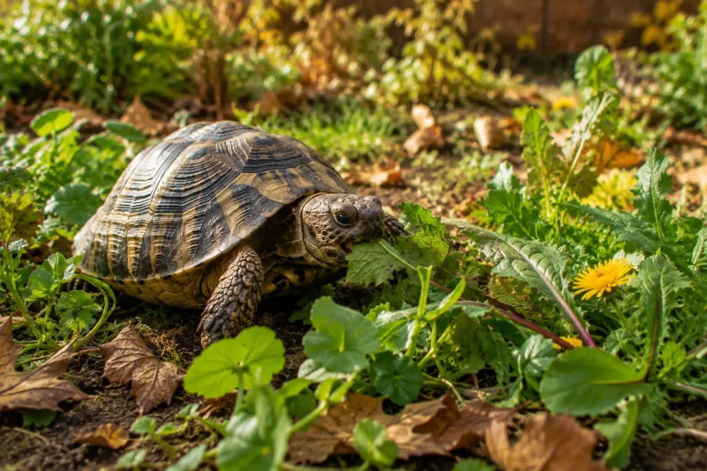 importance alimentation tortue terrestre hibernation