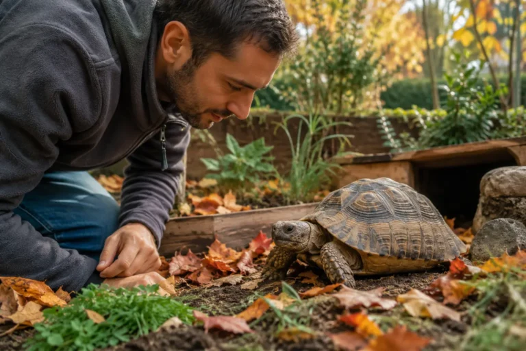 Comment vérifier la santé d’une tortue terrestre avant l’hibernation ?