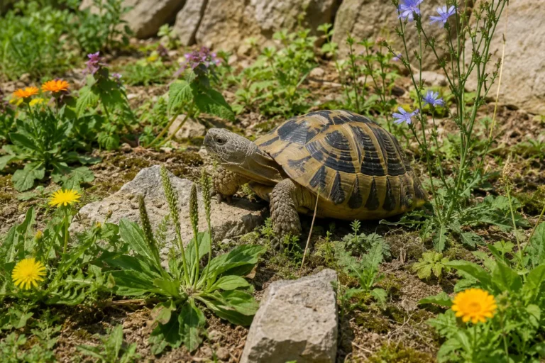 Quelles plantes semer dans un enclos pour tortue terrestre ?