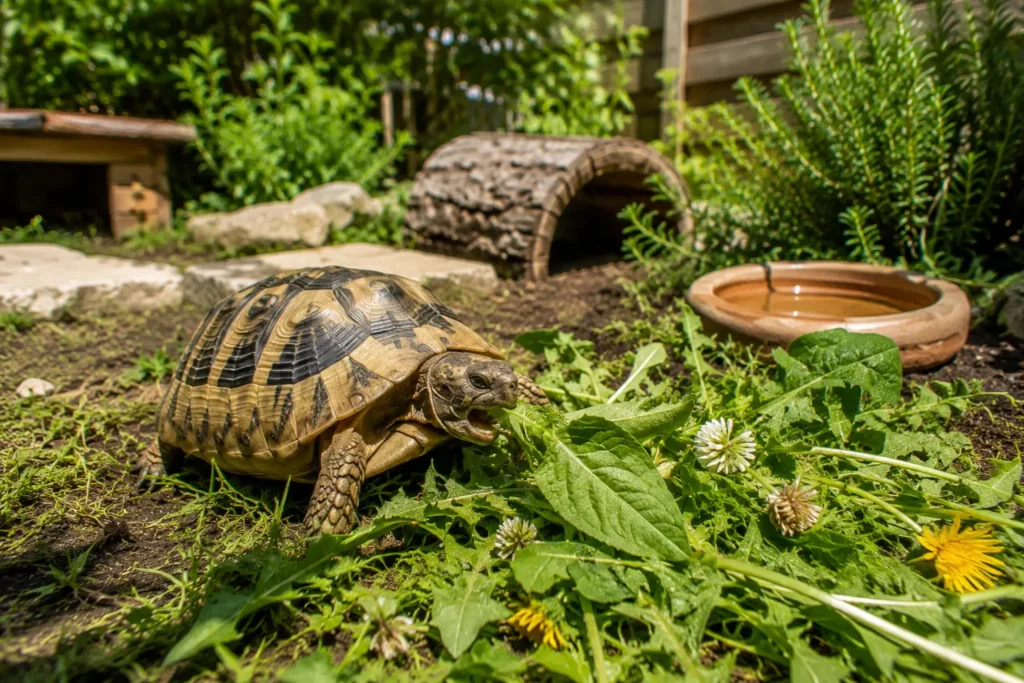alimentation adaptée tortue terrestre
